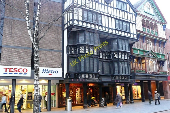 Photo 6"x4" Old and new on Exeter High Street Exeter c2009