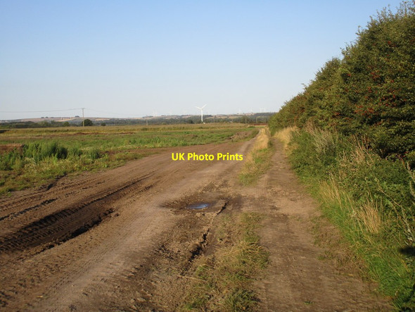 Photo 6"x4" Bridleway to the Land of Nod Rascal Moor c2015