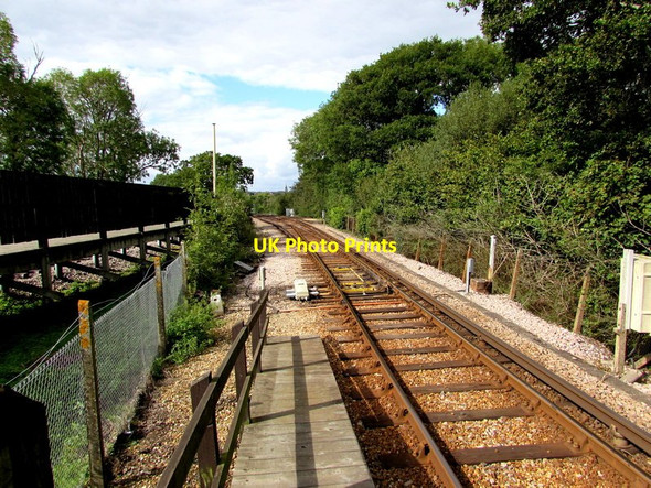 Photo 6"x4" From one track to two tracks north of Smallbrook Junction station near Ryde Ryde c2015
