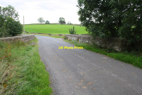 Photo 6"x4" Railway bridge on Paley Green Lane Settle c2015