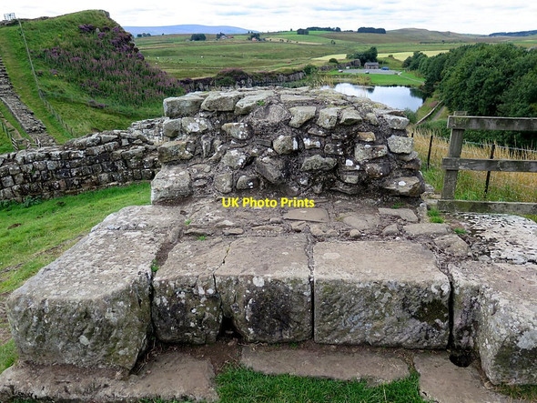 Photo 6"x4" North gate of Milecastle 42 at Cawfields Haltwhistle c2015
