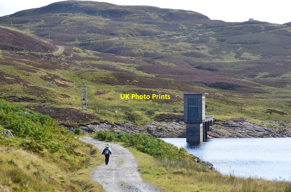 Photo 6"x4" Intake tower, Lochan Breaclaich Lochan Breaclaich c2015