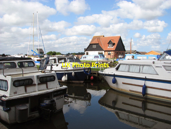 Photo 6"x4" View across Thurne Staithe Thurne c2015