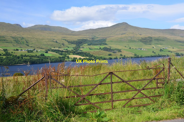 Photo 6"x4" Roadside view to Loch Tay Ardtalnaig c2015