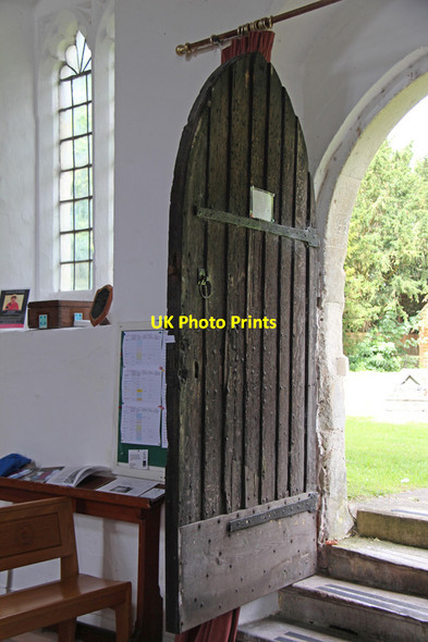 Photo 6"x4" St Nicholas, Hinxworth - Doorway Hinxworth c2015