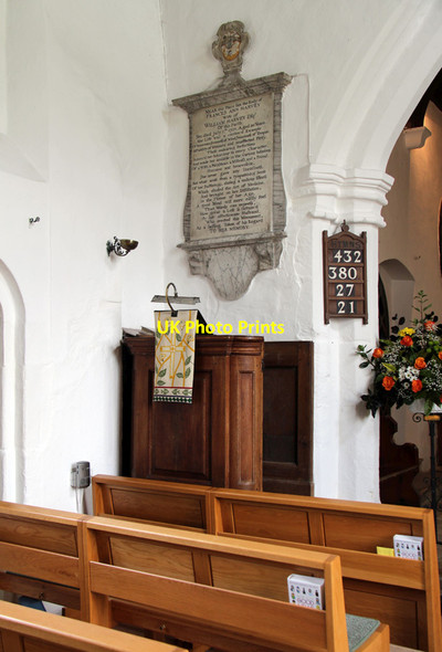 Photo 6"x4" St Nicholas, Hinxworth - Pulpit Hinxworth c2015
