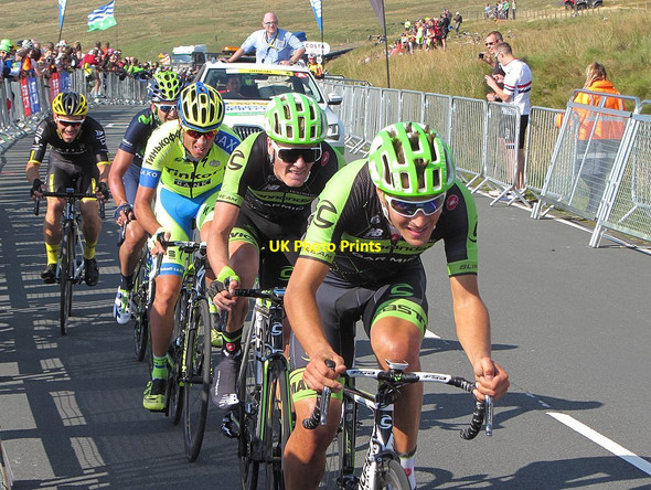 Photo 6"x4" Tour of Britain at Hartside finish Busk\/NY6042 c2015 P1