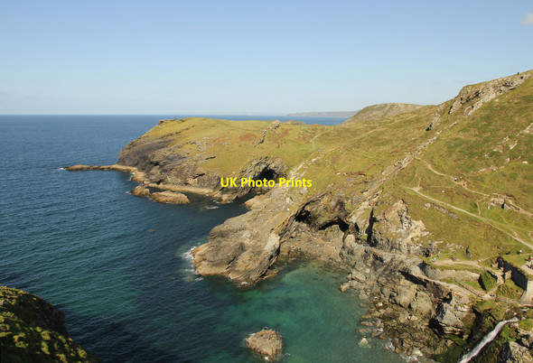 Photo 6"x4" Tintagel Haven Tintagel c2015