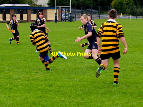 Photo 6"x4" Rugby match, Omagh Omagh c2015