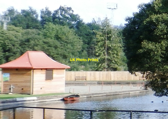 Photo 6"x4" Boating Lake in Moffat Moffat c2015