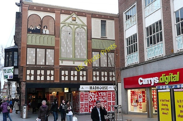 Photo 6"x4" The Topshop mural Exeter c2009