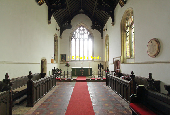 Photo 6"x4" St Mary, Guilden Morden - Chancel Great Green\/TL2844 c2015