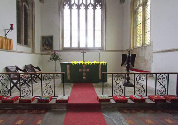 Photo 6"x4" St Mary, Guilden Morden - Sanctuary Great Green\/TL2844 c2015
