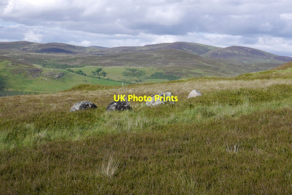 Photo 6"x4" Old boundaries, Achinael Little Torboll c2015