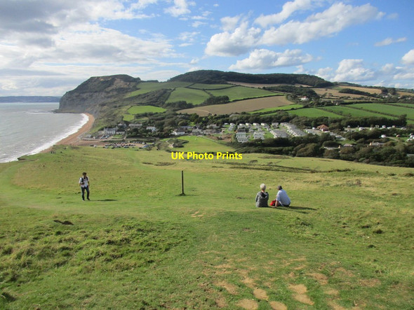 Photo 6"x4" Seatown and Golden Cap Seatown\/SY4291 c2015