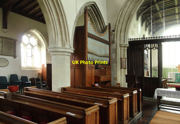 Photo 6"x4" St Catherine, Litlington - Organ Litlington\/TL3142 c2015