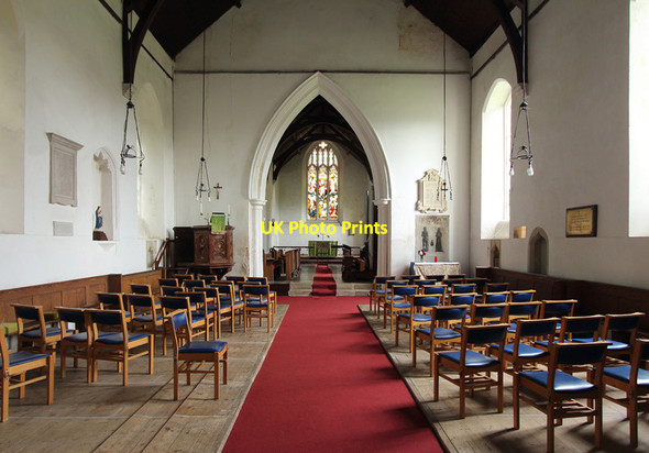 Photo 6"x4" St Mary, Weston Colville - East end Weston Colville c2015
