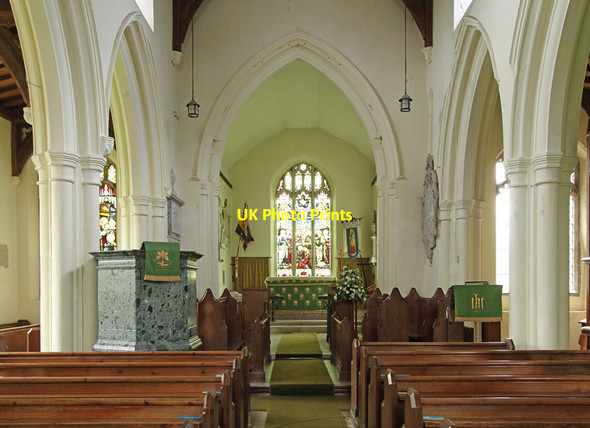 Photo 6"x4" St Mary, Dullingham - East end Dullingham c2015