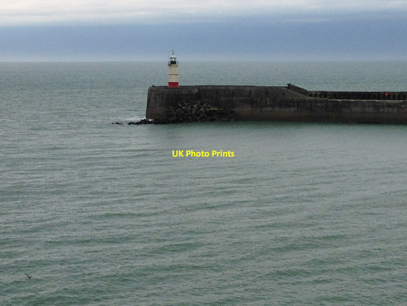 Photo 6"x4" Western Breakwater and lighthouse Newhaven\/TQ4401 c2015