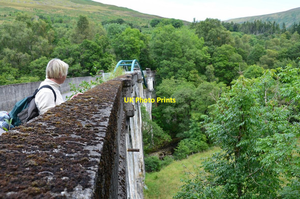 Photo 6"x4" Viaduct over the Kendrum Burn Edinample c2015