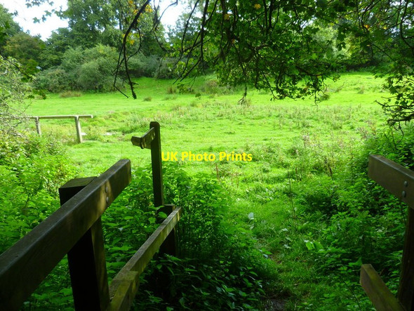 Photo 6"x4" Exit from Tall Wood via footbridge Hole Street c2015