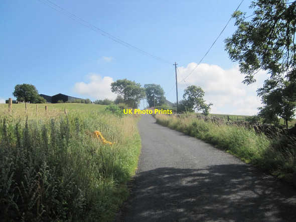 Photo 6"x4" Road towards Broome Hill Farm Bolton\/NU1013 c2015