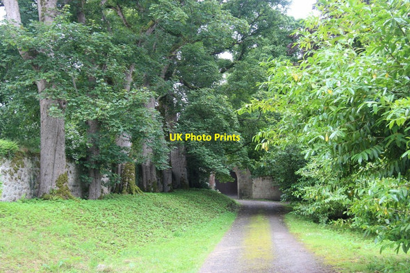 Photo 6"x4" North gate to Cawdor Castle Cawdor c2015