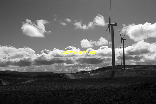 Photo 6"x4" Construction, Kingsburn wind farm Mary Glyn's Burn c2015