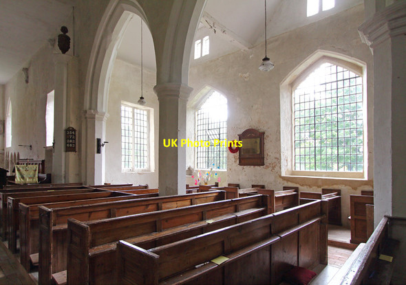 Photo 6"x4" St Augustine, Burrough Green - South arcade Burrough Green c2015