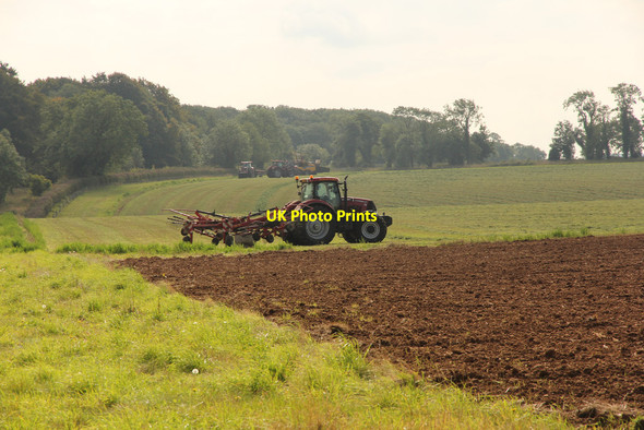 Photo 6"x4" Haylage harvest Hungerton c2015