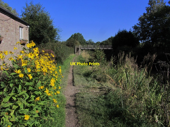 Photo 6"x4" Macclesfield Canal by Bridge 48A, N of Oakgrove Oakgrove\/SJ9169 c2015