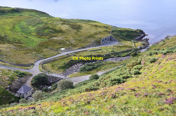 Photo 6"x4" Hydro plant at Maldie Unapool c2015