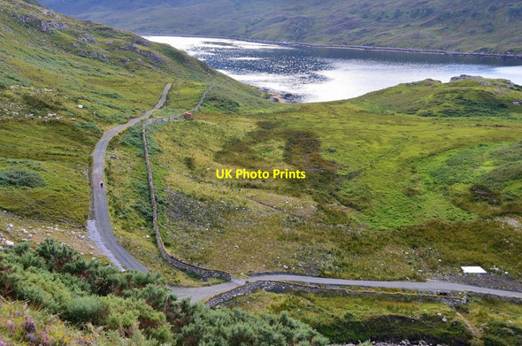 Photo 6"x4" Track to Loch Glendhu Unapool c2015