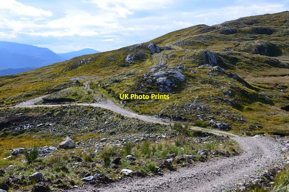 Photo 6"x4" Track junction Loch an Leathaid Bhuain c2015