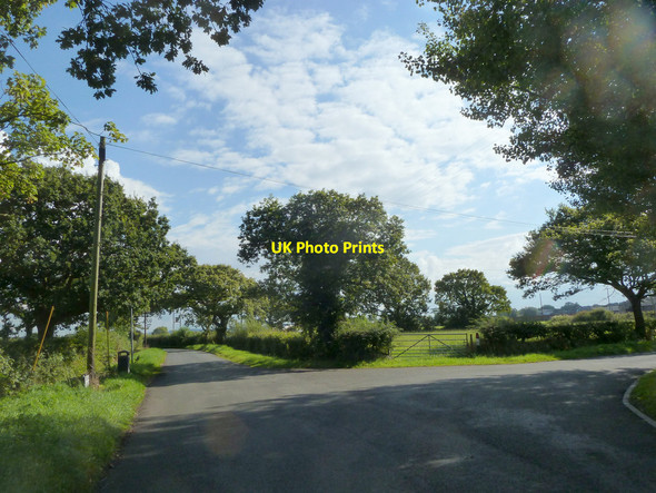 Photo 6"x4" Junction of Coppull Hall Lane and Green Lane Coppull c2015