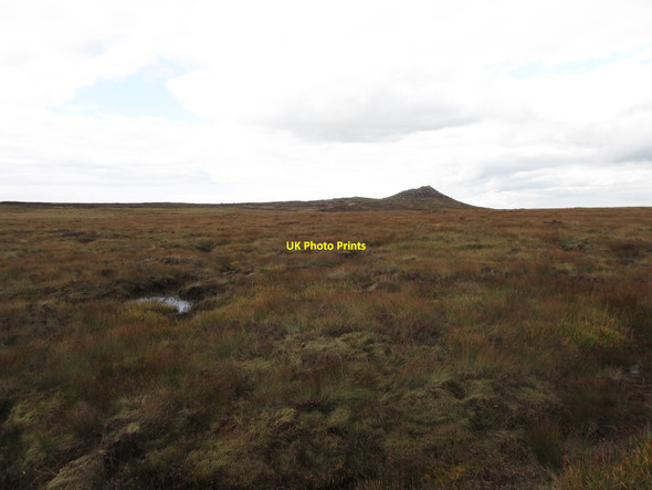 Photo 6"x4" View NNW across Castle Bog Hilltown\/J2128 c2015