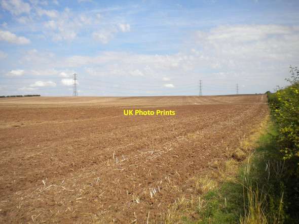 Photo 6"x4" Ploughed field east of Bradmore Bradmore\/SK5831 c2015