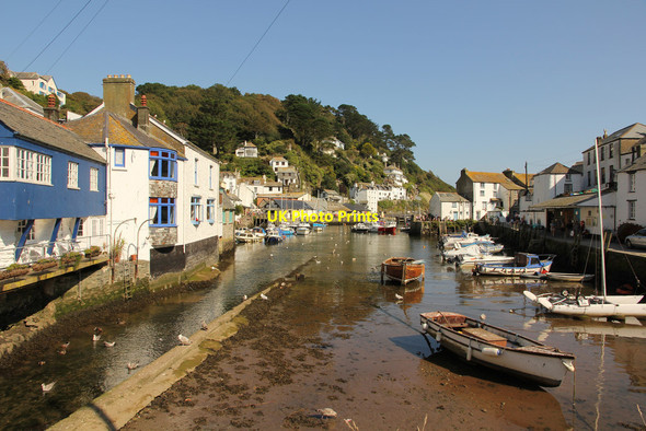 Photo 6"x4" Polperro Harbour Polperro c2015