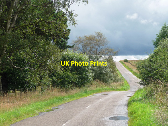 Photo 6"x4" Country road near Forestburn Gate (2) Nunnykirk c2012
