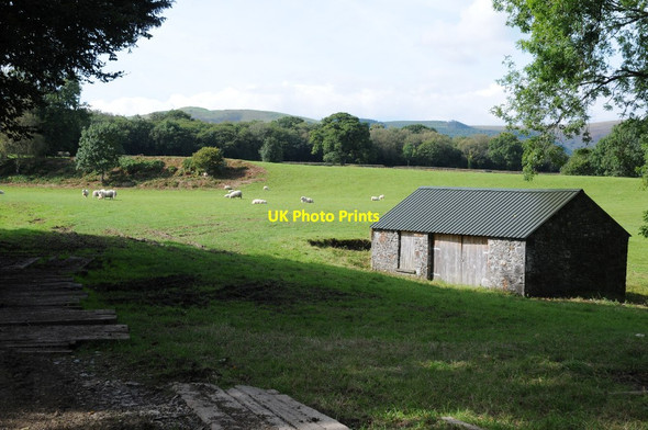 Photo 6"x4" Restored barn Cilycwm c2015