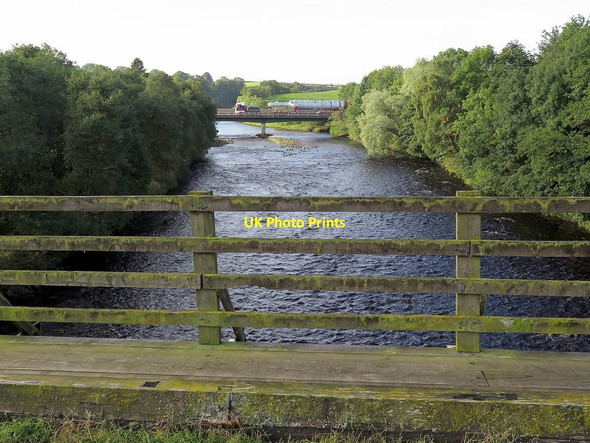 Photo 6"x4" A69 road bridge from Bellister Bridge Blenkinsopp Hall c2015