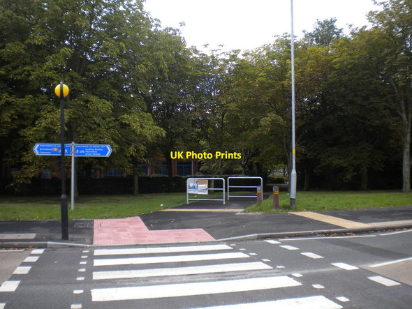Photo 6"x4" Footpath to Birchwood Boulevard, Birchwood Centre Grange\/SJ6490 c2015