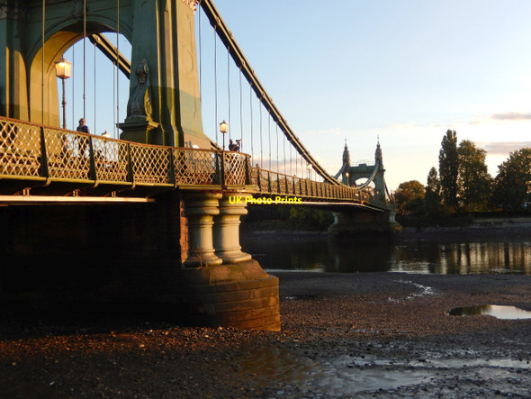 Photo 6"x4" Hammersmith Bridge Hammersmith\/TQ2279 c2015