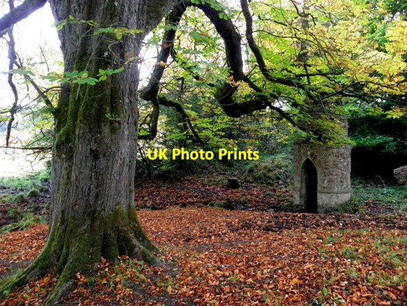 Photo 6"x4" Wood with hidden well outside Ederney Ederney c2015