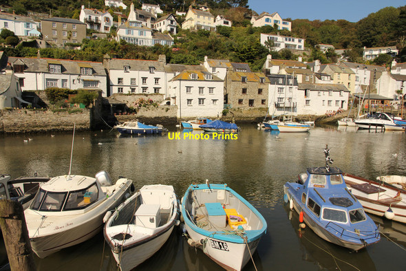 Photo 6"x4" Polperro Harbour Polperro c2015