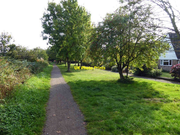 Photo 6"x4" Houses at Farnsfield alongside the Southwell Trail Farnsfield c2015