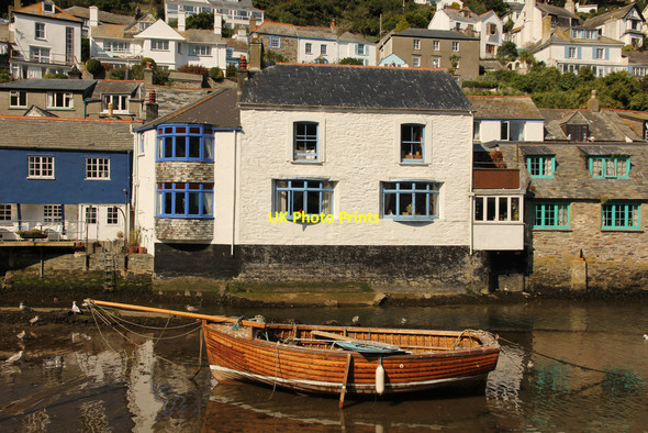 Photo 6"x4" Polperro Harbour Polperro c2015