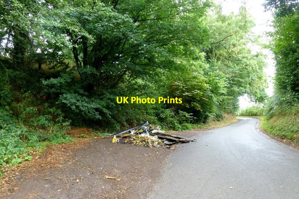 Photo 6"x4" Fly tip, Conigree Lane Boulsdon c2015