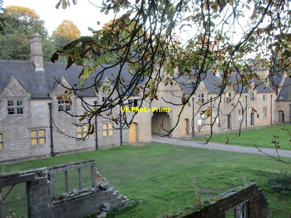 Photo 6"x4" Gatehouse and stable range, Annesley Hall Annesley\/SK5053 c2015