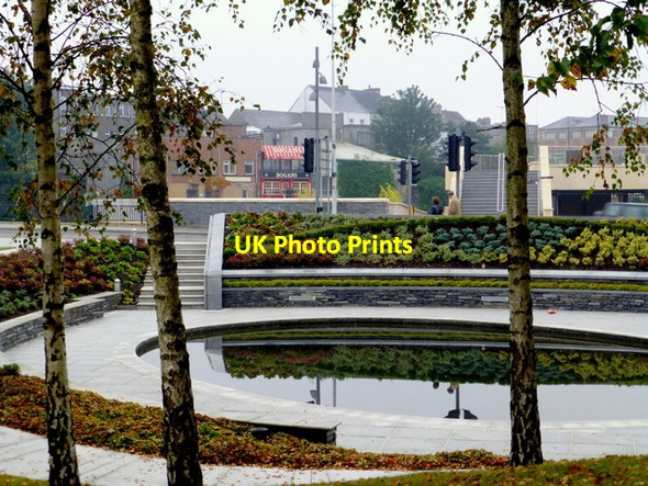 Photo 6"x4" Pond, Memorial Garden, Omagh Omagh c2015